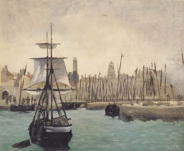 Edouard Manet Le Port de Calais (mk40) china oil painting image